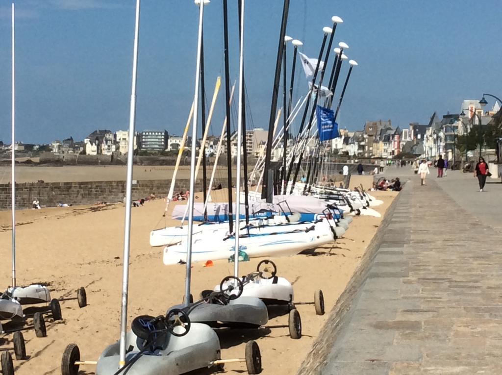 Bel Horizon, Au Pied De La Plage Du Sillon Saint-Malo Zewnętrze zdjęcie